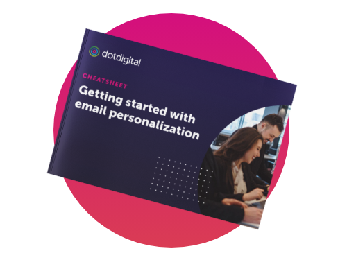 personalization Landing page Hero image