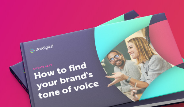 How to find your brand's tone of voice cheatsheet