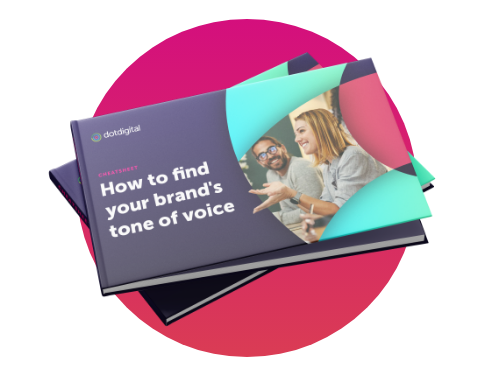 How to find your brand's tone of voice cheatsheet