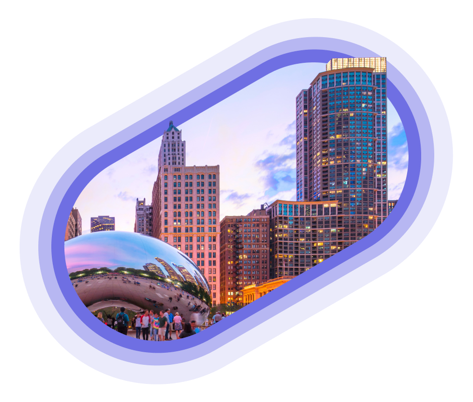 City view of Chicago