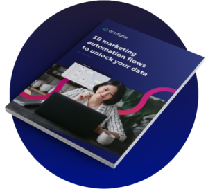 CTA image of automation guide to help marketers adopt data-driven marketing automations