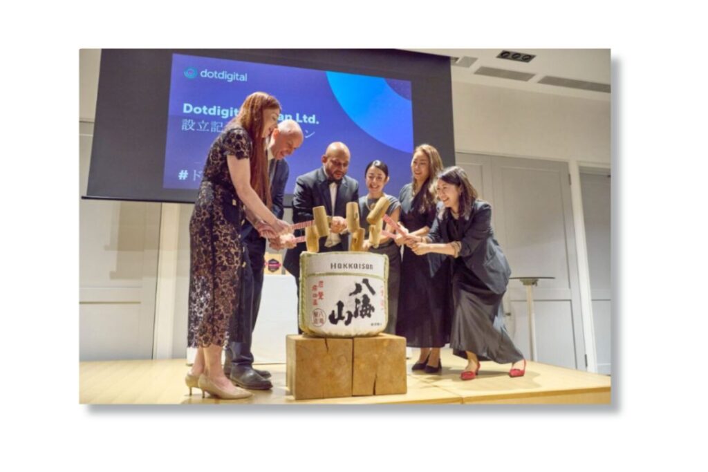 Dotdigital Japan office opening ceremont