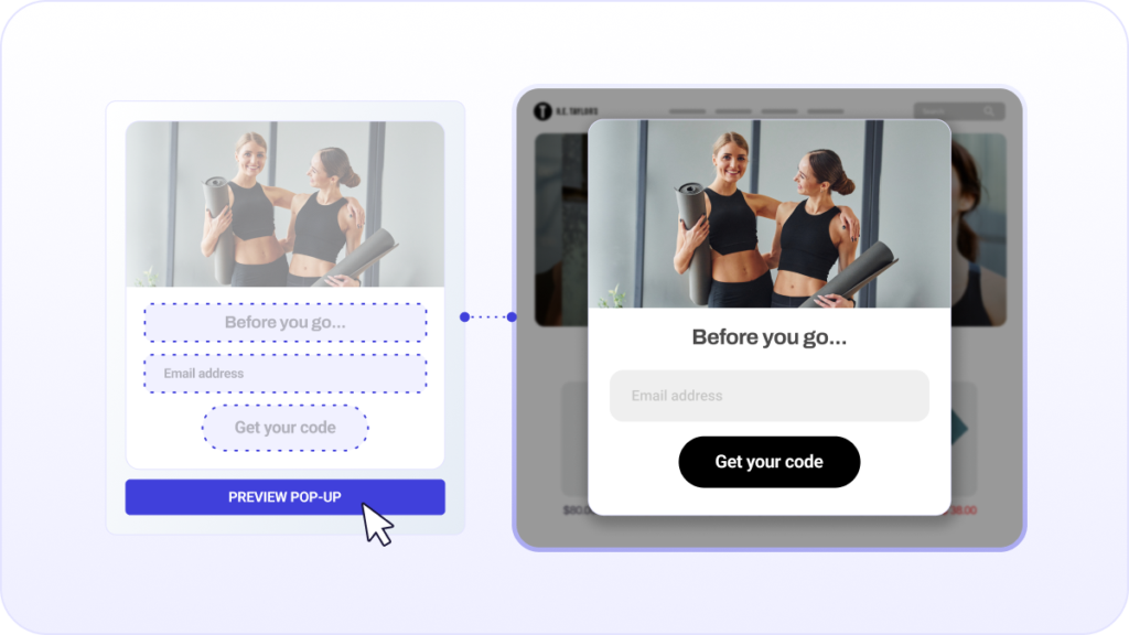 Dotdigital updated popups feature