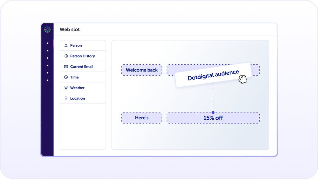 Dotdigital personalized web experiences 