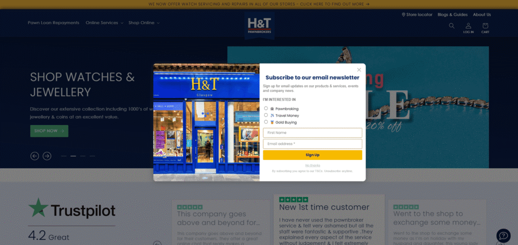 Example of Harvey and Thompson advanced personalization