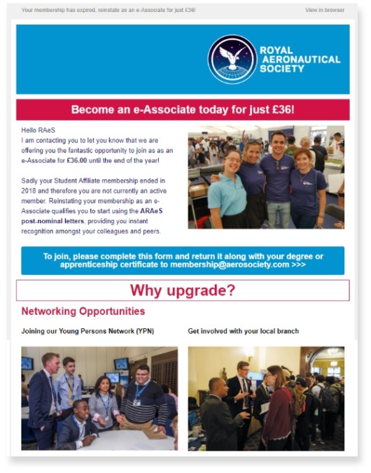 dotdigital for RAeS results | dotdigital