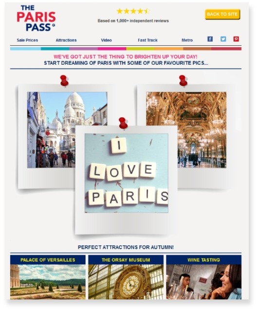 Leisure Pass Case Study Email 1 | dotdigital