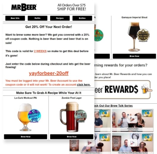 dotdigital case study Mr Beer Inactive Automation Email