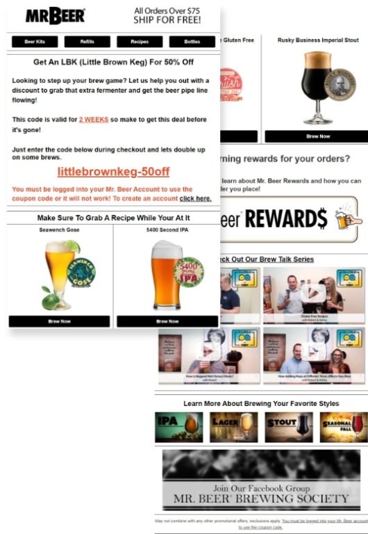dotdigital case study Mr Beer Recent Automation Email