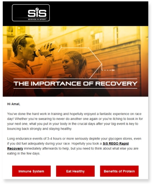 dotdigital case study Science In Sport Email 2