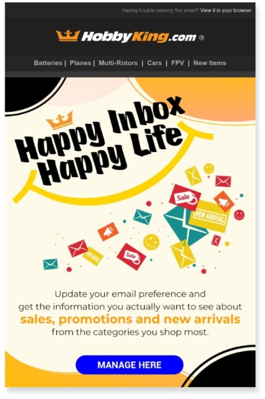 dotdigital case study Hobby King solution email