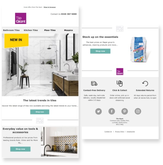 Tile Giant case study | dotdigital