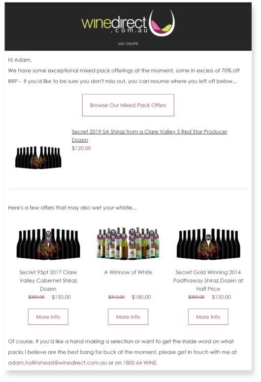 winedirect solution