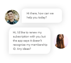 Live chat