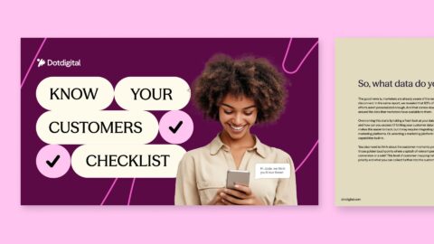 Cover of Dotdigital's Know your customer checklist