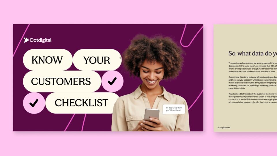 Know your customers checklist | Dotdigital