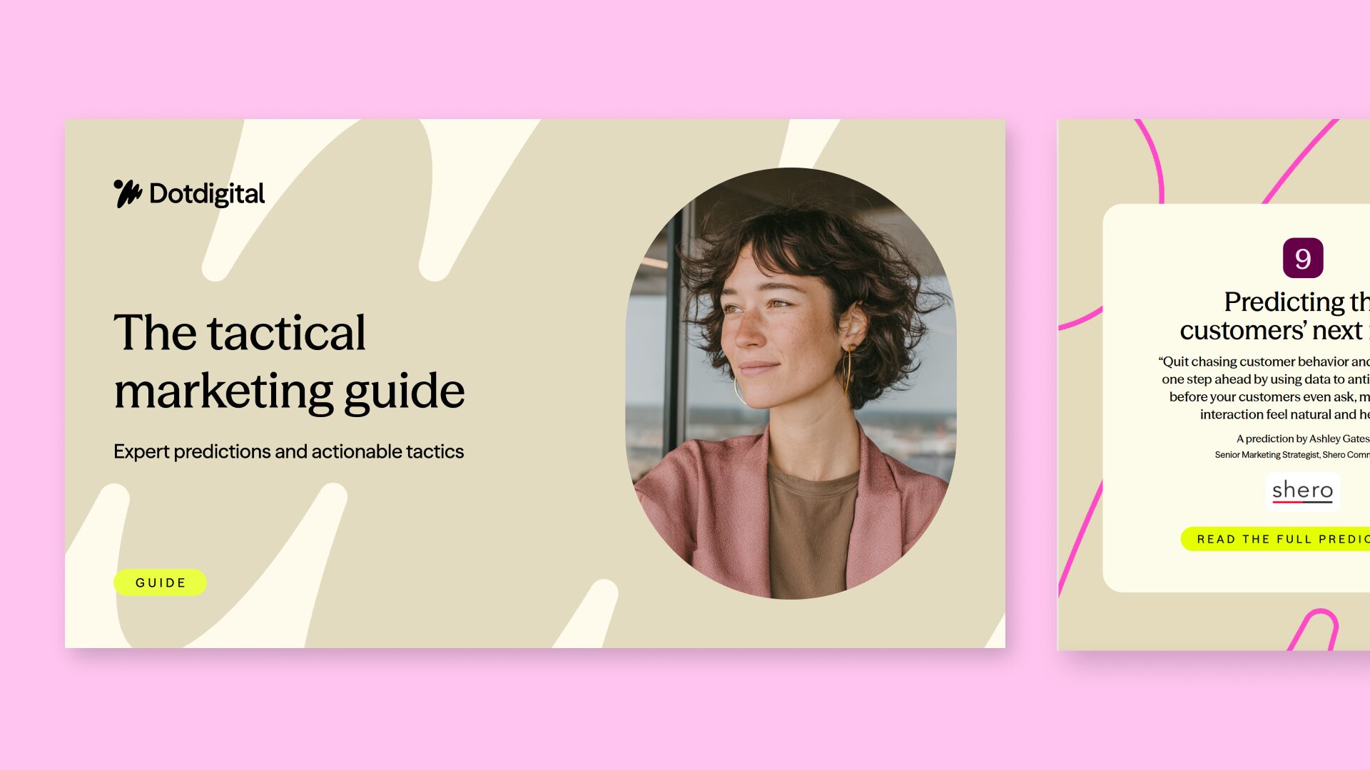 Cover of Dotdigital's tactical marketing guide