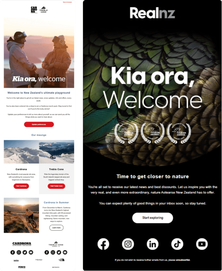 Example of RealNZ campaign
