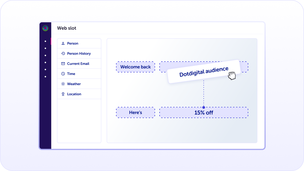 Dotdigital personalized web experiences 